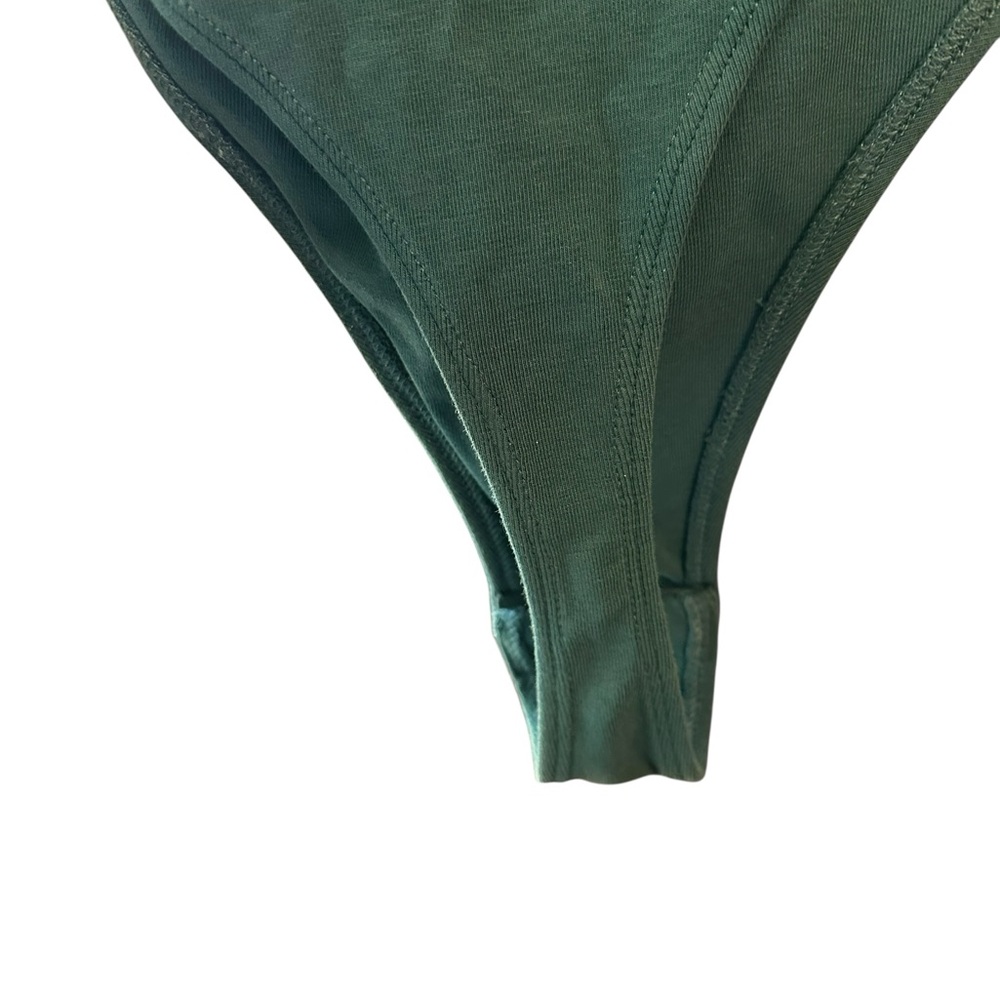 NWT Pact Dark Green Women's Bodysuit - Picture 6 of 9
